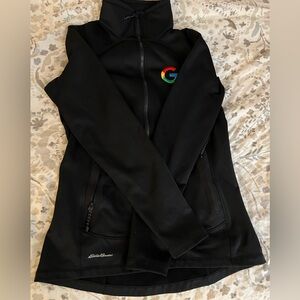 Eddie Bauer Google microfleece zip jacket